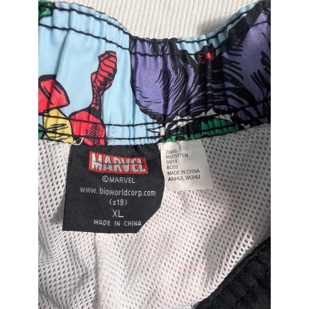 Marvel Avengers Comic Print Board Shorts Mens XL swimsuit 663 - Picture 6 of 6